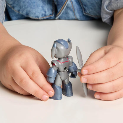 Disney Jr. Series Marvel's Iron Man and his Awesome Friends Iron Antics Pack, 7.6 cm Iron Man and Ultron Action Figure 2-Pack, Super Hero Toys, Figures, Ages 3+
