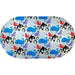 Bath Mat Slip Resistant Polar Animals - Blue - 70 X 39 Cm.