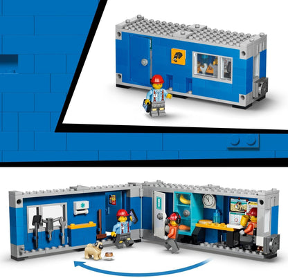 LEGO City Kiepwagen en voorlader Voertuigen - Bouwpakket voor Kinderen met Bouwplaatsvoertuigen, Werkende Functies en 3 Minifiguren - STEM Cadeau voor Jongens en Meisjes Vanaf 8 Jaar - 60494