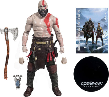 McFarlane Toys- God of War Kratos (God of War Ragnarok) 7in Deluxe Action Figure