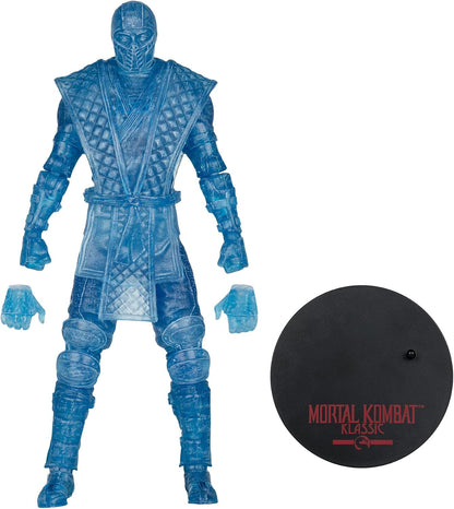 Mortal Kombat Classic Action Figure Sub-Zero (Ice Clone), 18 cm