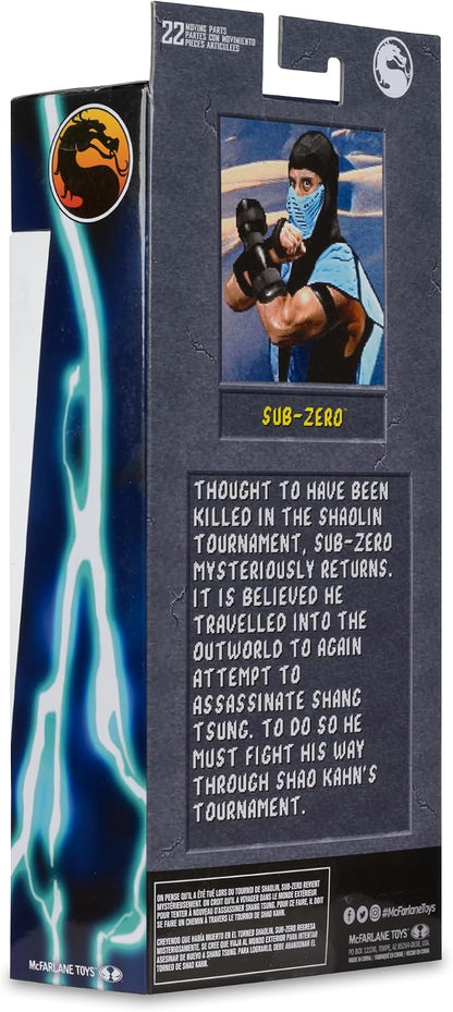 Mortal Kombat Classic Action Figure Sub-Zero (Ice Clone), 18 cm
