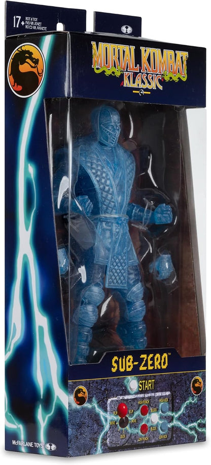 Mortal Kombat Classic Action Figure Sub-Zero (Ice Clone), 18 cm