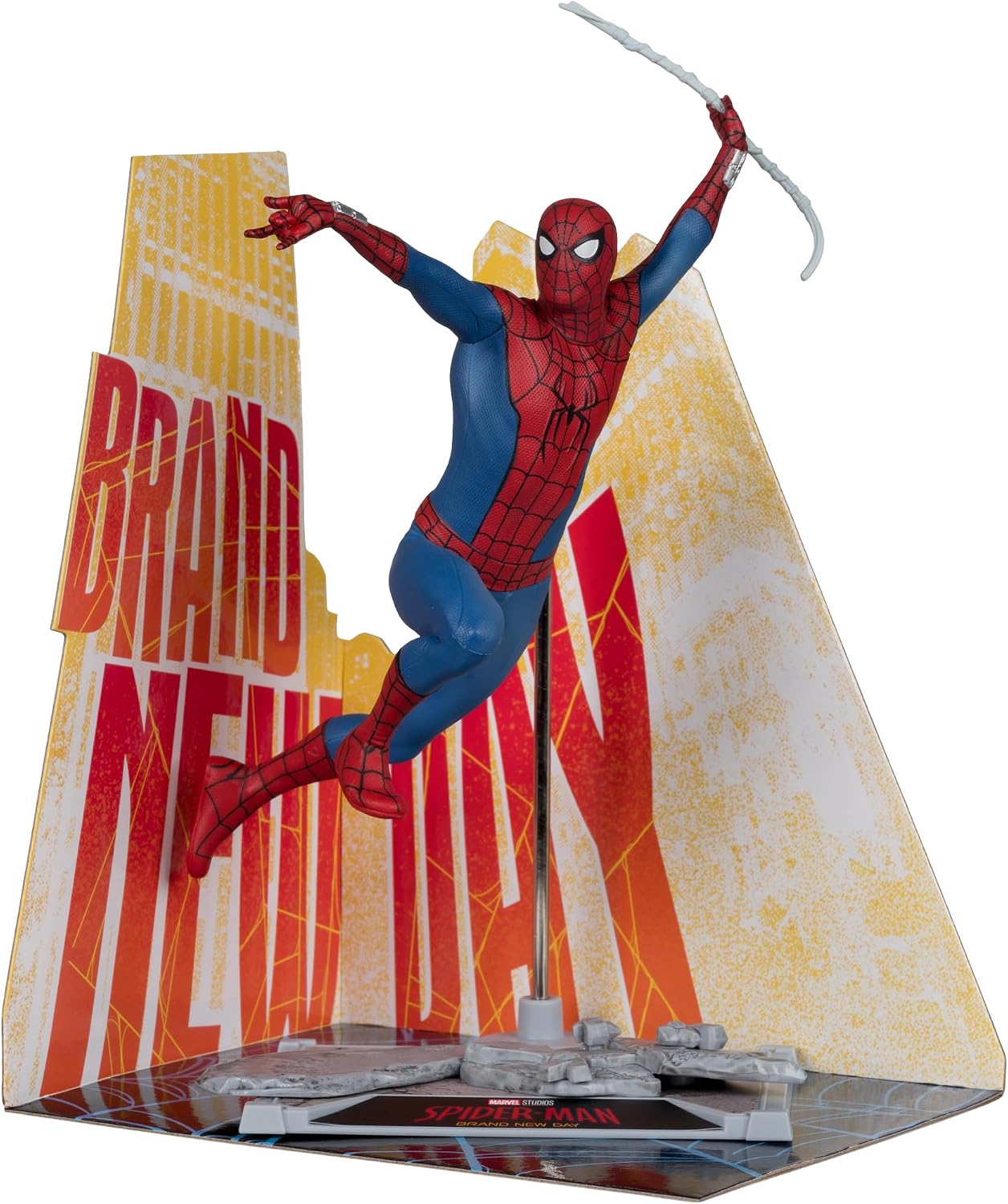 McFarlane Toys- Marvel Studios Spider-Man (Spider-Man: Brand New Day) 1:10th Scale Collectible