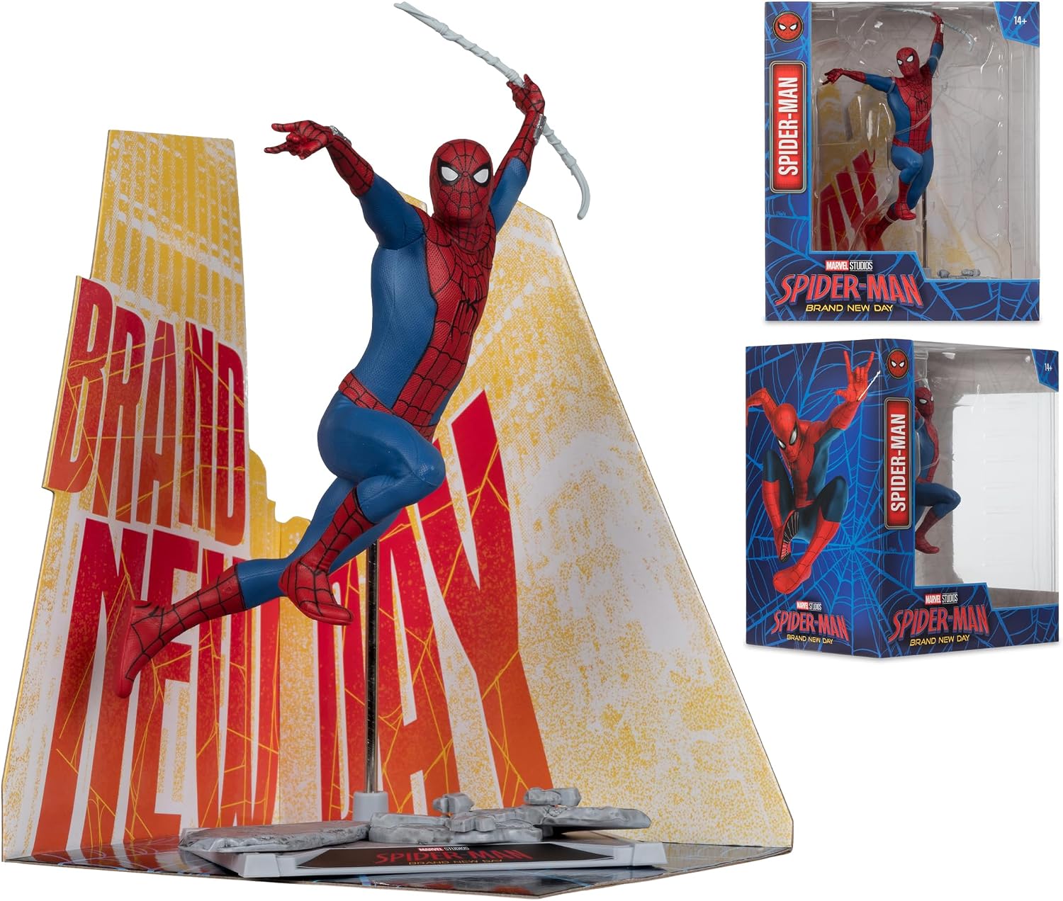 McFarlane Toys- Marvel Studios Spider-Man (Spider-Man: Brand New Day) 1:10th Scale Collectible