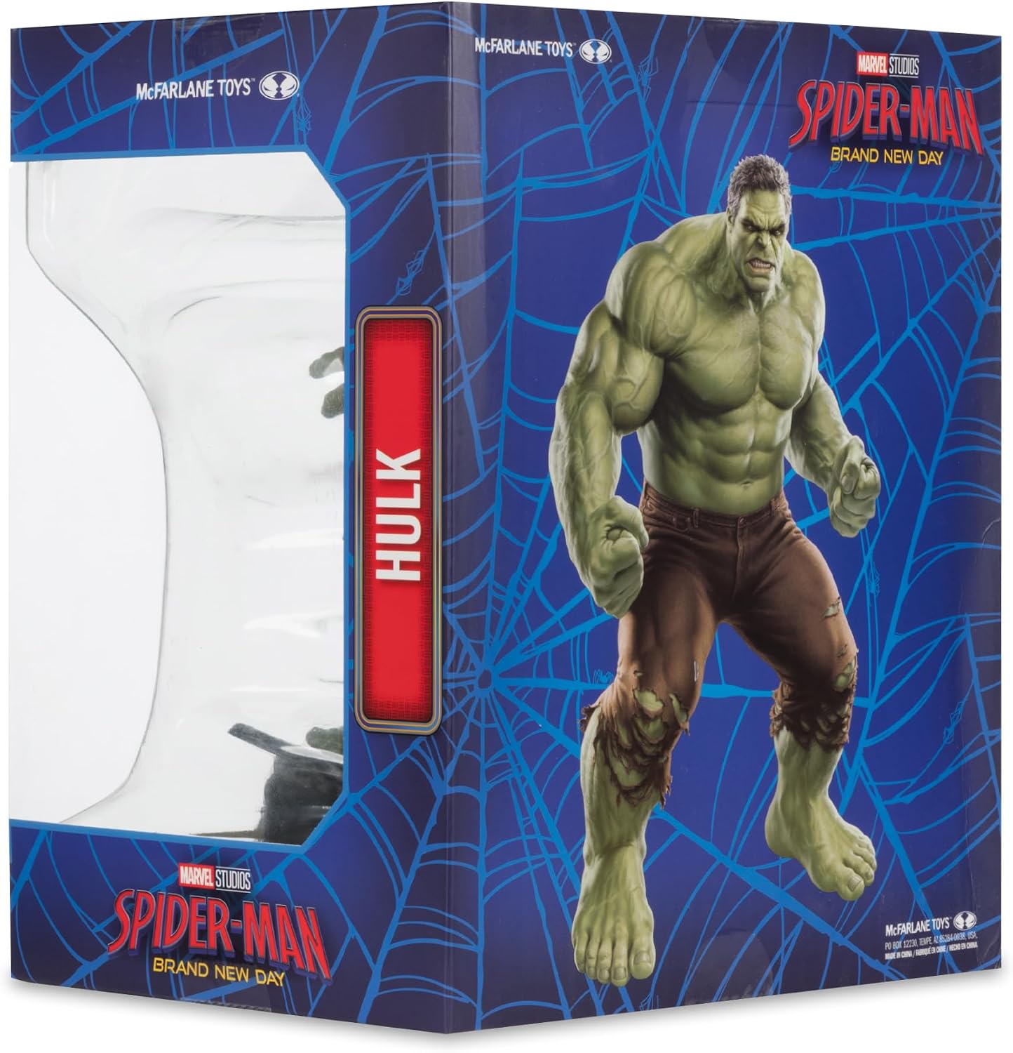 McFarlane Toys- Marvel Studios Hulk (Spider-Man: Brand New Day) 1:10th Scale Collectible