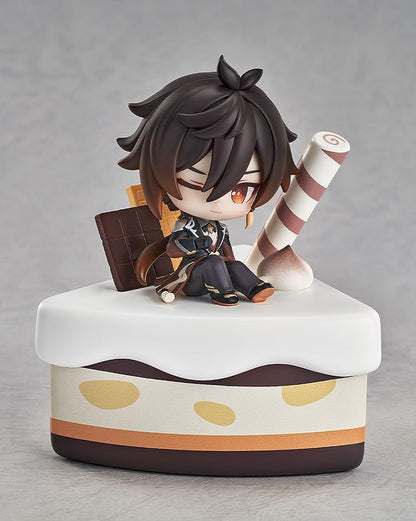 Genshin Impact Wondrous Travels Series Figure Zhongli Chibi 12 Cm