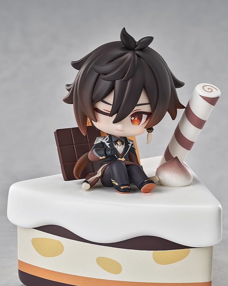 Genshin Impact Wondrous Travels Series Figure Zhongli Chibi 12 Cm