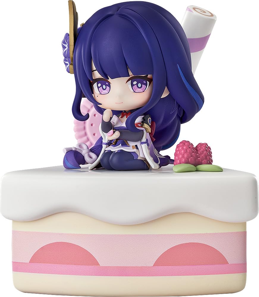 Mijoyo Wondrous Travels Series Harajin Raiden Shogun Prodotto finito verniciato in plastica non scala