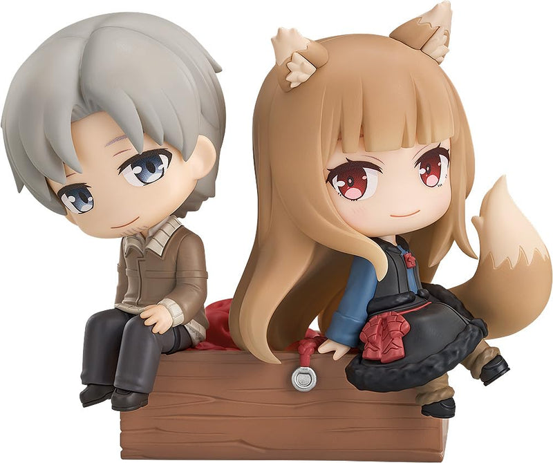 Spice and Wolf: Merchant Meets the Wise Wolf Mini Memory Minifigure Lawrence & Holo, 8 cm