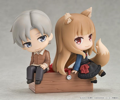 Spice and Wolf: Merchant Meets the Wise Wolf Mini Memory Minifigure Lawrence & Holo, 8 cm