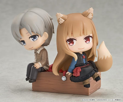 Spice and Wolf: Merchant Meets the Wise Wolf Mini Memory Minifigure Lawrence & Holo, 8 cm