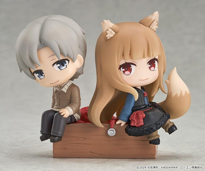 Spice and Wolf: Merchant Meets the Wise Wolf Mini Memory Minifigure Lawrence & Holo, 8 cm
