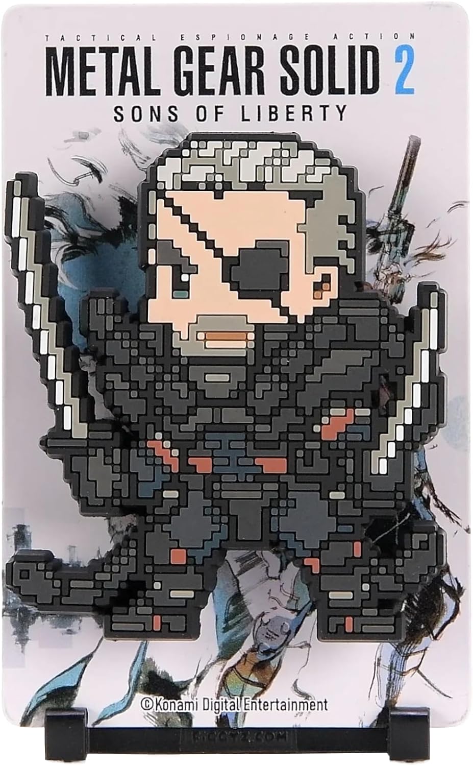 FiGGYZ Solidus Snake #88 Pop Magnet Sammlerstück - Metal Gear Solid 2 Lizenzfigur