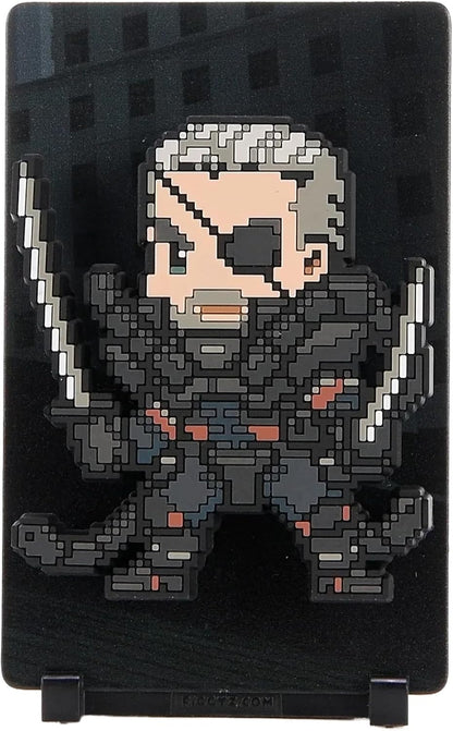 FiGGYZ Solidus Snake #88 Pop Magnet Sammlerstück - Metal Gear Solid 2 Lizenzfigur