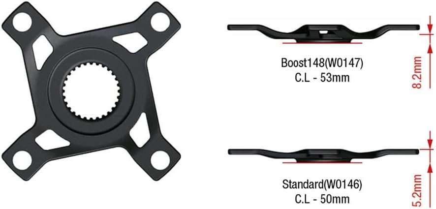 FSA Spider Bike GEN4, BCD 104, 50 mm