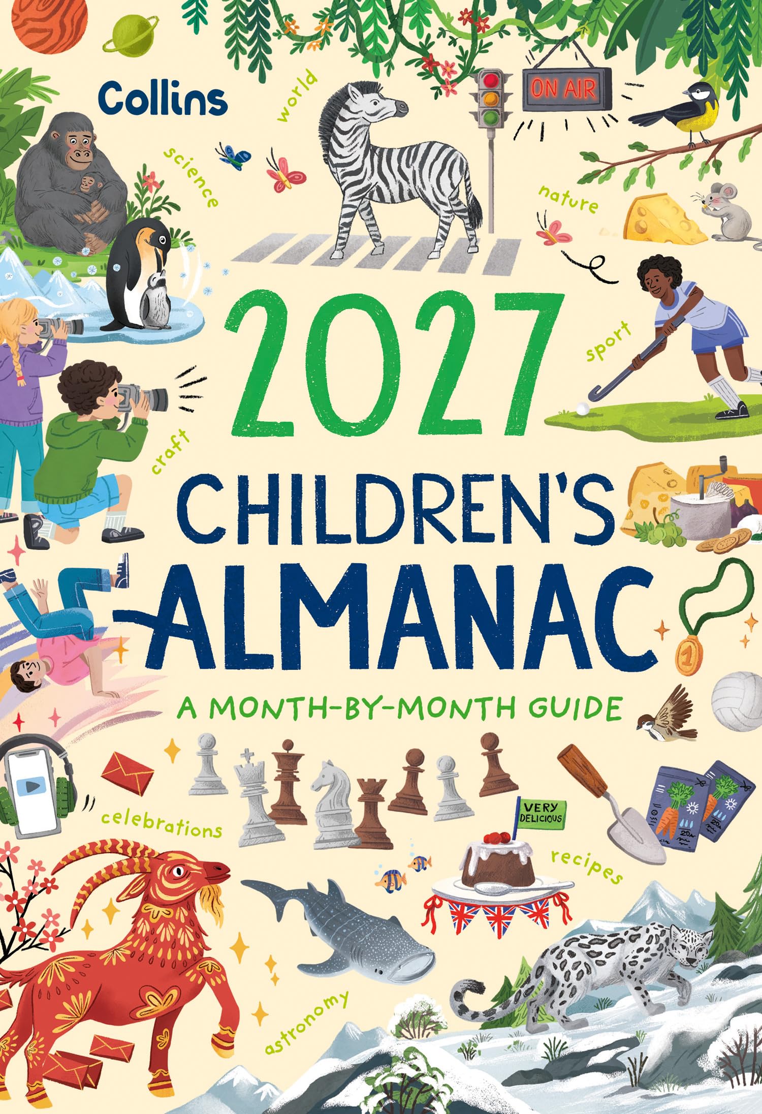 2027 Children’s Almanac: A month-by-month guide to nature, astronomy, sports, science, the world and more