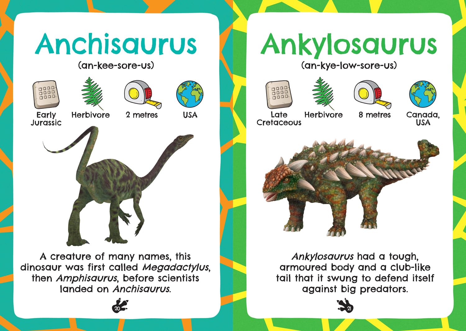 Dinosaurs: A pocket-sized dinosaur book packed with fun facts, cool stats and quizzes kids will love