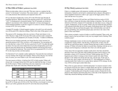 The Times Guide to Poker: Play to win with tips and strategies