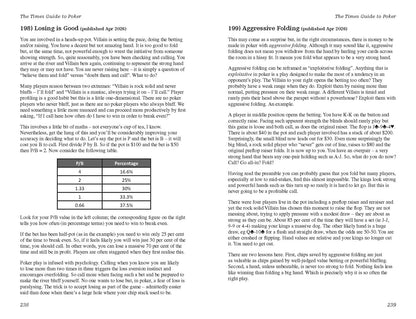 The Times Guide to Poker: Play to win with tips and strategies