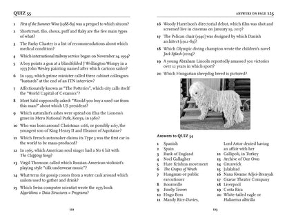 The Times General Knowledge Quiz Book: 4000 challenging questions from quizmaster Olav (The Times Puzzle Books