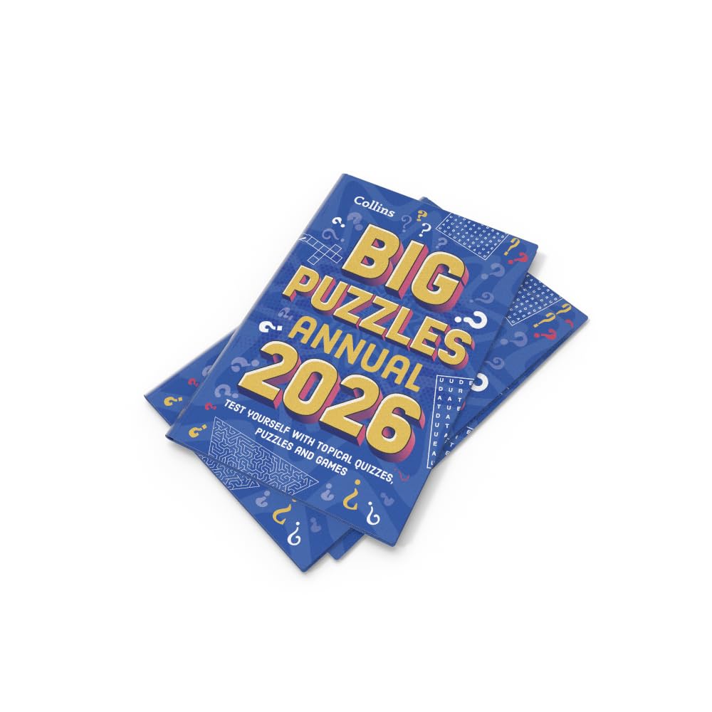 Big Puzzles Annual 2026: Test yourself with topical quizzes, puzzles and games for all the family (Collins Puzzles