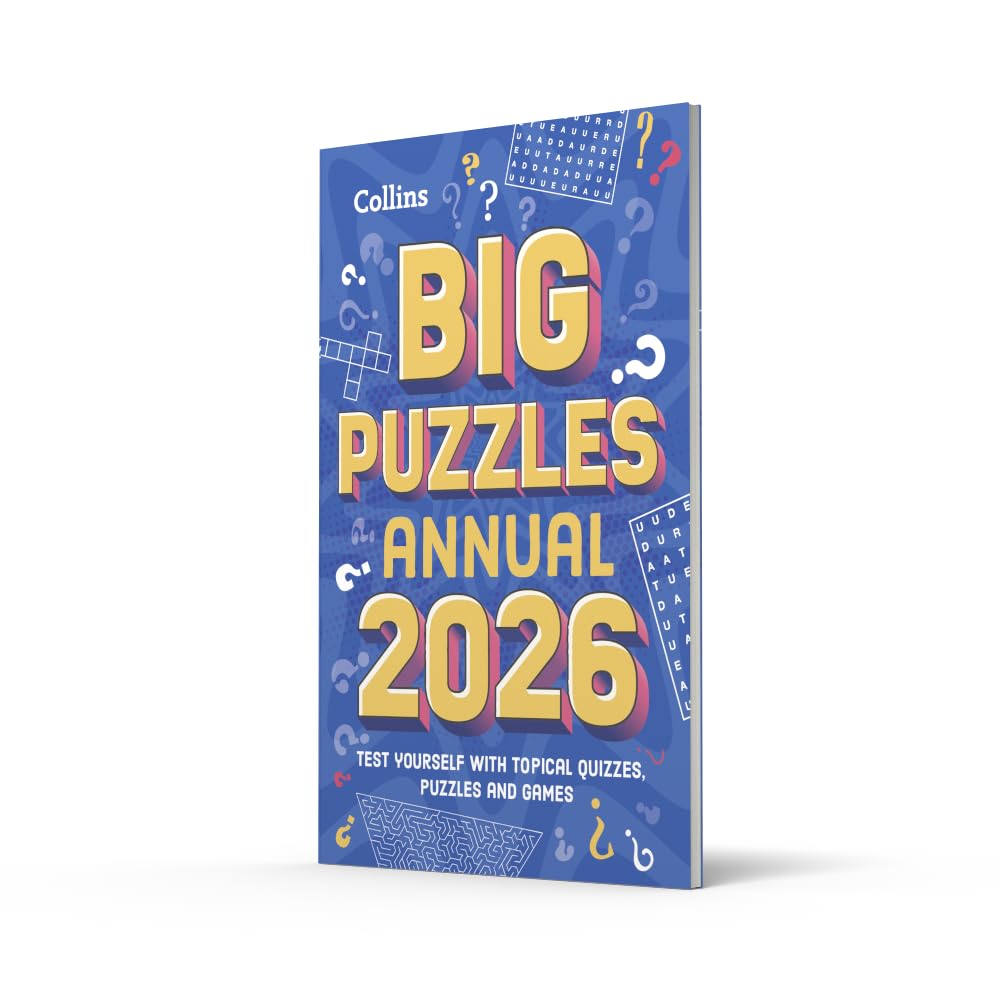 Big Puzzles Annual 2026: Test yourself with topical quizzes, puzzles and games for all the family (Collins Puzzles