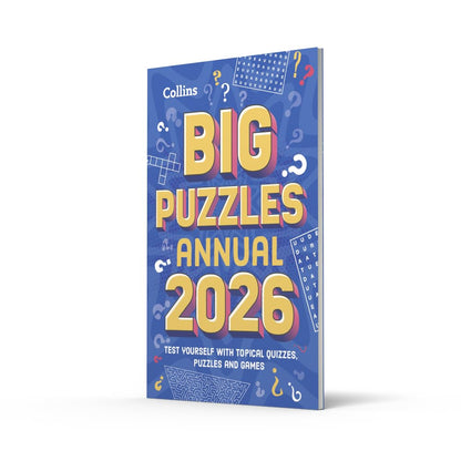 Big Puzzles Annual 2026: Test yourself with topical quizzes, puzzles and games for all the family (Collins Puzzles