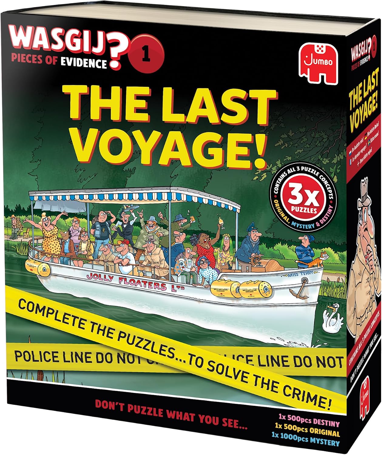 Wasgij - Pieces Of Evidence -The Last Voyage! (2X500 & 1X1000) (1110100905)