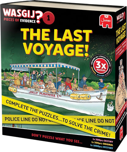 Wasgij - Pieces Of Evidence -The Last Voyage! (2X500 & 1X1000) (1110100905)