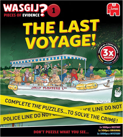 Wasgij - Pieces Of Evidence -The Last Voyage! (2X500 & 1X1000) (1110100905)