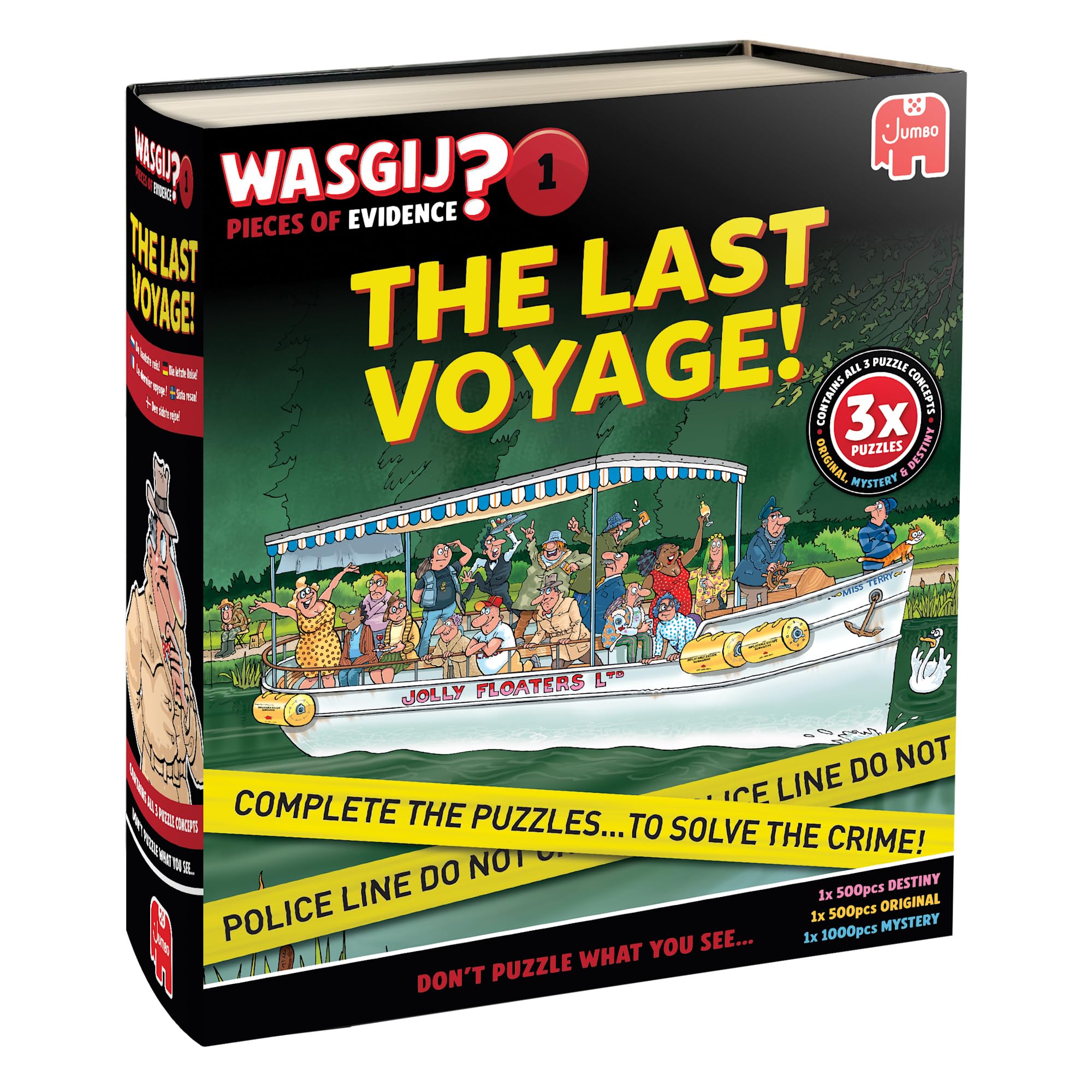 Wasgij - Pieces Of Evidence -The Last Voyage! (2X500 & 1X1000) (1110100905)
