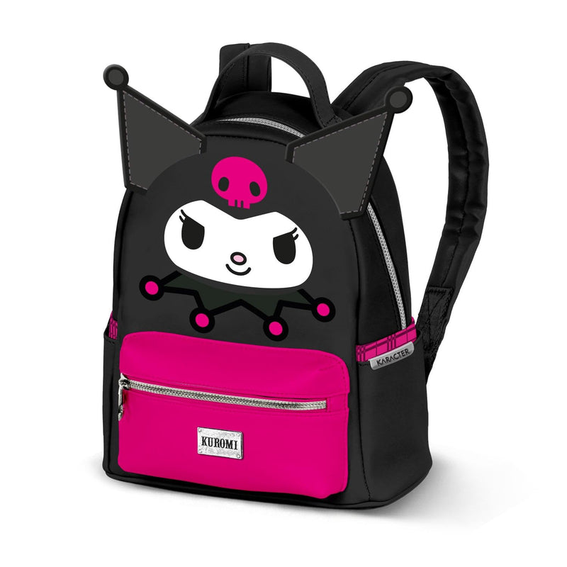 Hello Kitty Kuromi Face-Zainetto Heady, Lilla 25 x 29 cm, Capacità 8 L