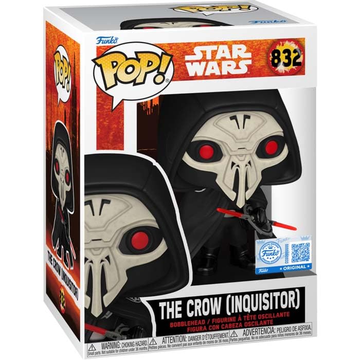 Funko Pop! Star Wars: Maul Shadow Lord The Crow (Inquisitor) Exclusive - Official Merchandise