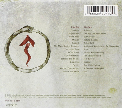 Snakes and Arrows Live