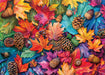 Ravensburger Autumn Riches 500 Piece Large Format Jigsaw Puzzle for Adults & Families – Colourful Autumn Leaves, Pinecones & Acorns – Relaxing Seasonal Puzzle Gift