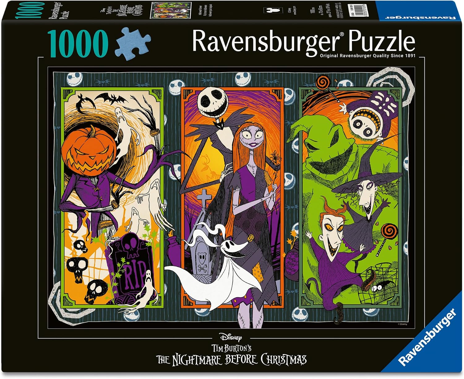 Ravensburger The Nightmare before Christmas 1000 piece Jigsaw Puzzle