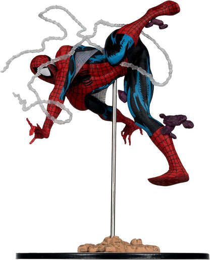 McFarlane Toys- Marvel Spider-Man 1:10th Scale Collectible (Amazing Spider-Man #318