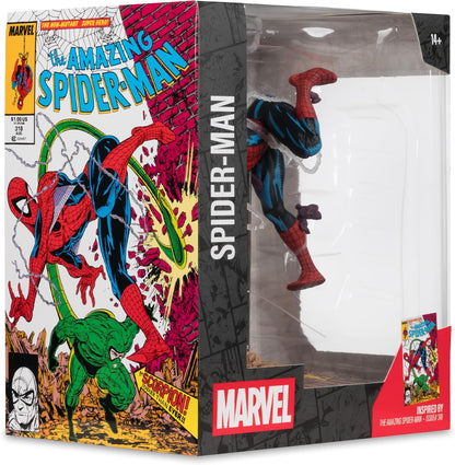 McFarlane Toys- Marvel Spider-Man 1:10th Scale Collectible (Amazing Spider-Man #318