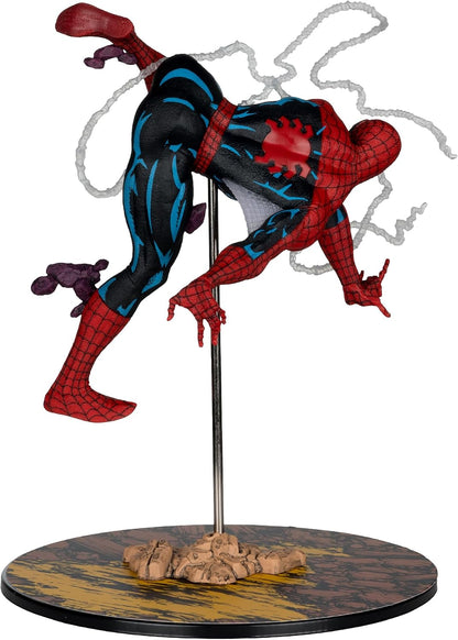 McFarlane Toys- Marvel Spider-Man 1:10th Scale Collectible (Amazing Spider-Man #318