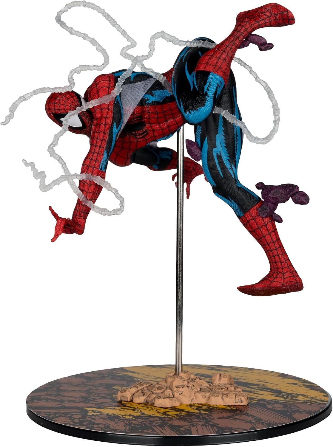 McFarlane Toys- Marvel Spider-Man 1:10th Scale Collectible (Amazing Spider-Man #318