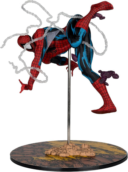 McFarlane Toys- Marvel Spider-Man 1:10th Scale Collectible (Amazing Spider-Man #318