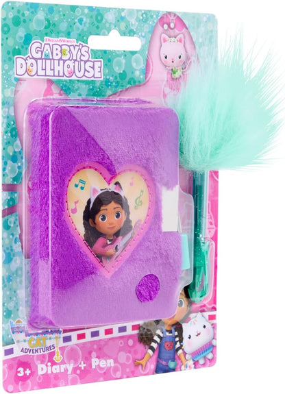 Gabby\`s Poppenhuis Pluche Dagboek met Pluche Pen