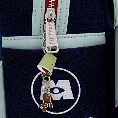 Loungefly Disney: Pixar - Monsters, Inc. - Henry J. Waternoose - Cosplay Mini Backpack with Zipper Charm - Collectible Bags