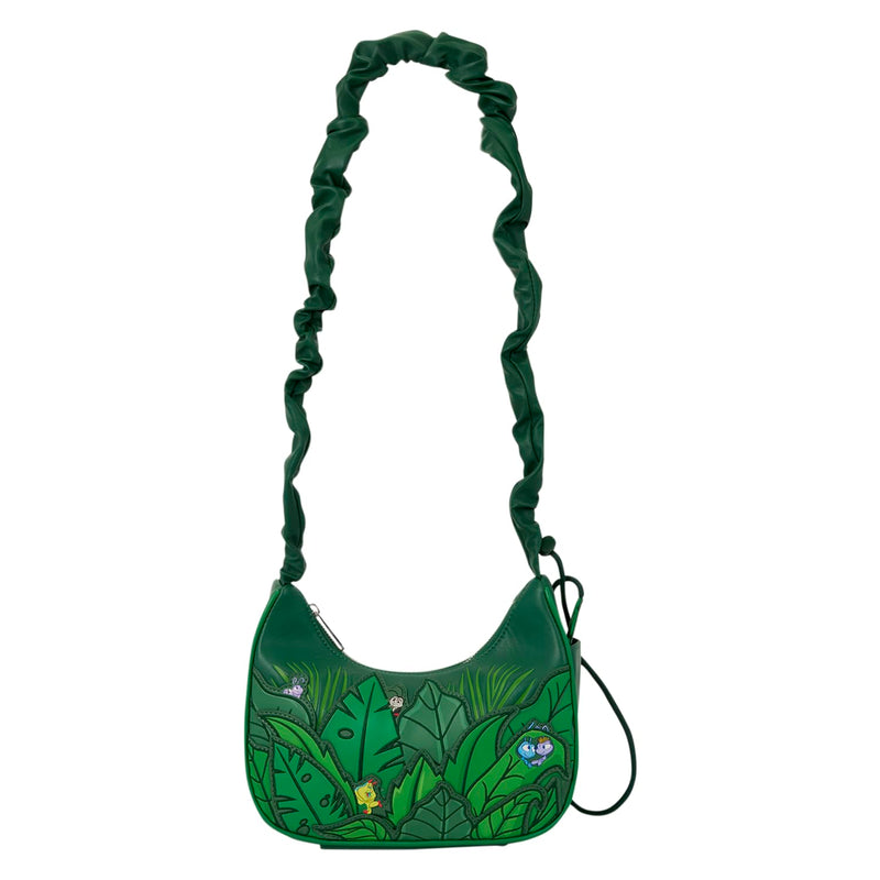Loungefly Disney: Pixar - A Bug's Life - Characters - Crossbody Bag with Flower Charm - Collectible Bags
