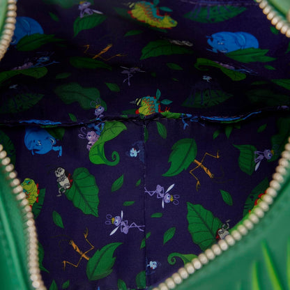 Loungefly Disney: Pixar - A Bug's Life - Characters - Crossbody Bag with Flower Charm - Collectible Bags