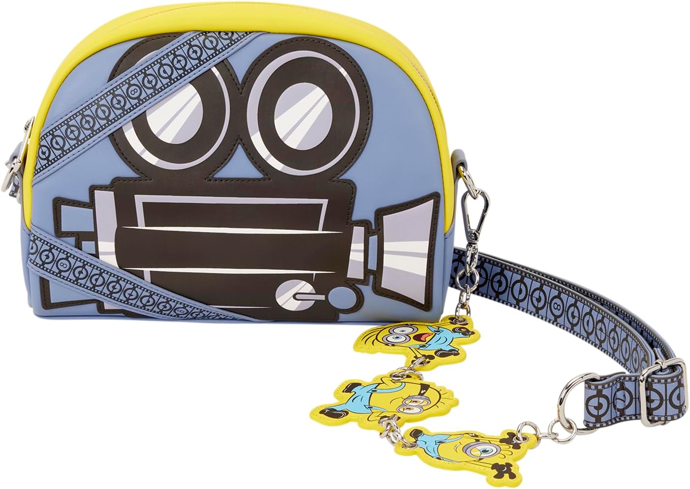 Loungefly Universal: Minions 3 - Borsa a Tracolla con Charms - Borse da Collezione