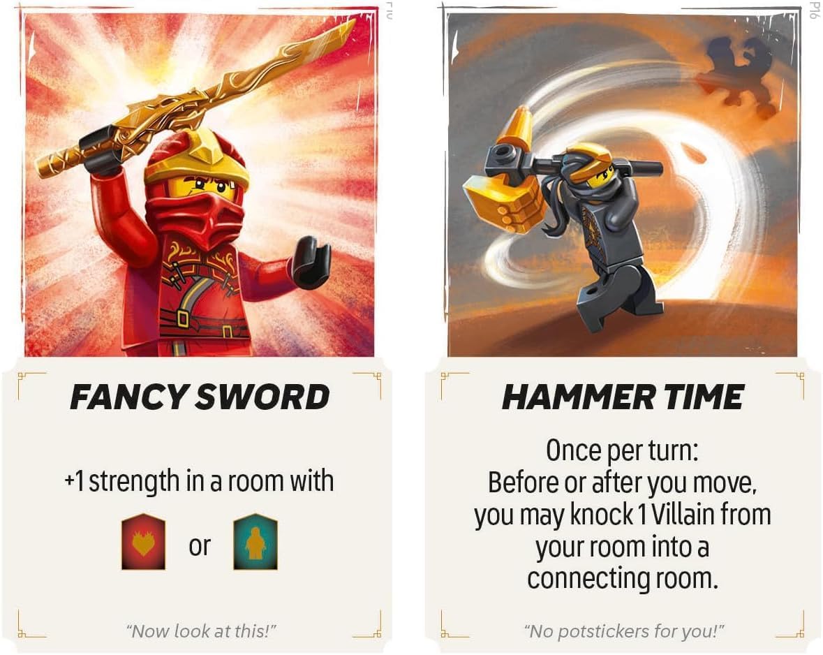 Asmodee LEGO Ninjago: Destiny’s Bounty Adventures! The official LEGO Ninjago board game. Cooperative adventure game for families. Play time 30 mins, for 2-4 players, Ages 8 and above, English | Cooper
