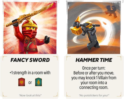 Asmodee LEGO Ninjago: Destiny’s Bounty Adventures! The official LEGO Ninjago board game. Cooperative adventure game for families. Play time 30 mins, for 2-4 players, Ages 8 and above, English | Cooper
