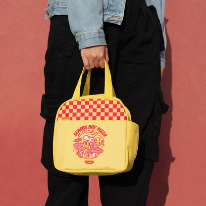 Grupo Erik - Sac Lunch Box Isotherme Stranger Things | Sac Lunch Bag, Stranger Things Saison 5, Grupo Erik Stranger Things Kühltasche Klein Kühlbox Lunchtasche Merch | Picknicktasche Arbeit Lunchbag Männer und Damen Thermotasche Lunchbox - Geschenke, Grup